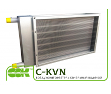 Нагрівач повітря водяний канальний C-KVN-90-50-2